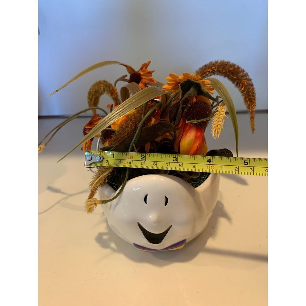 Halloween Ghost Planter, Candy Dish - Picture 6 of 7
